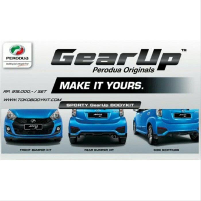 Bodykit Sirion - Sirion - Daihatsu Sirion Bodykit Daihatsu Sirion 2015-2016 Perodua MYVI Gear Up