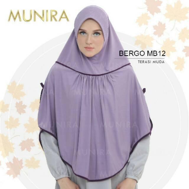 Jilbab syari bergo ukhti munira MB 12
