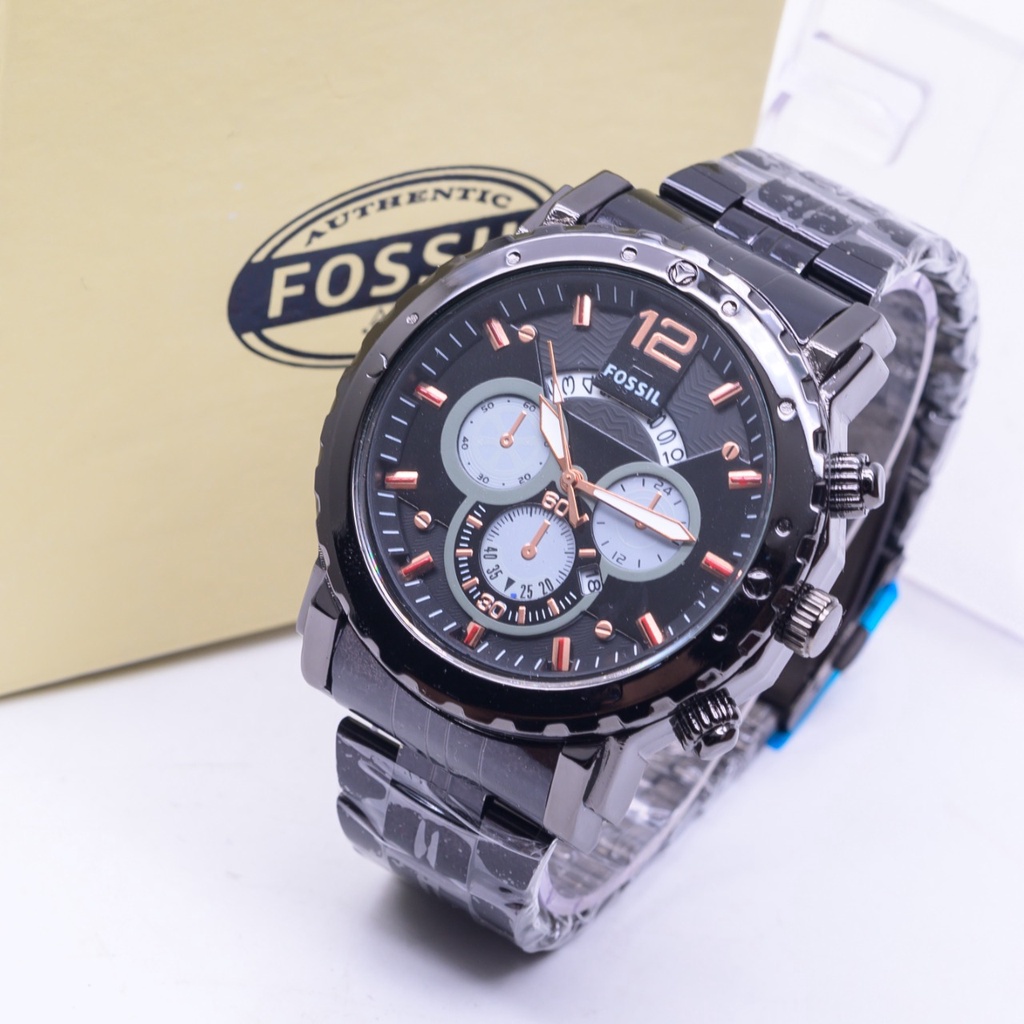 COD Jam Tangan Pria F1 Mickey Mouse Rantai Body BulatChrono Variasi Tanggal Aktif Box Exclusive