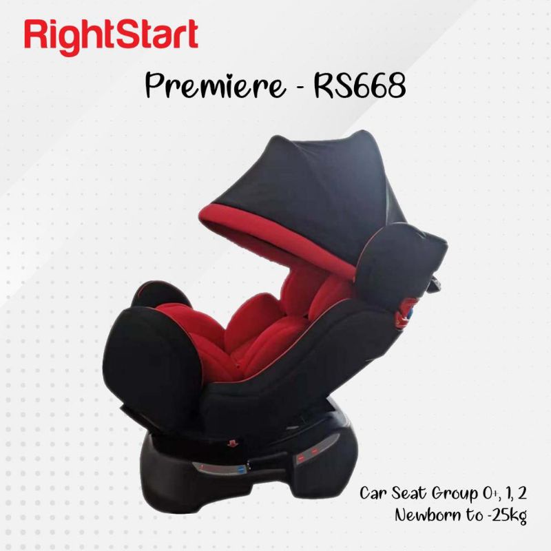 Right start car seat chancellor RS670 dan gogo premiere RS668 tempat duduk kursi bayi dimobil