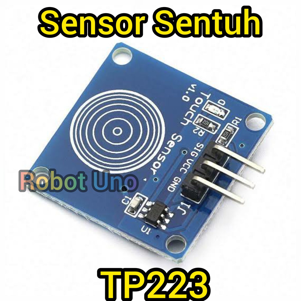 TTP223 TTP223B Digital Touch Sensor Capacitive Touch Switch Module Sensor Sentuh TTP223