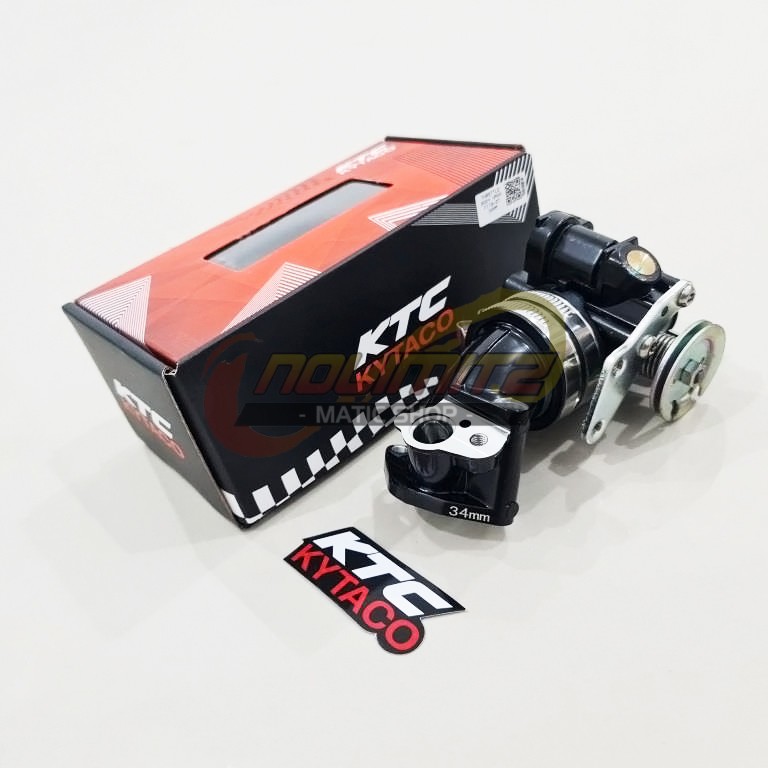 Throttle Body Pipa Gas Hawa Udara KTC Kytaco Racing 34mm Yamaha NMAX