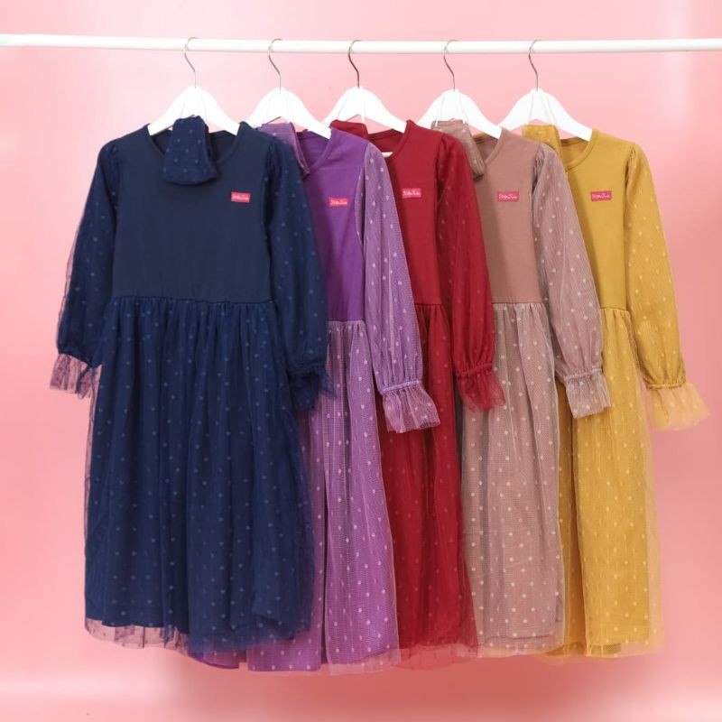 MUSLIM TULLE DOTY FLOWKIDS DAILY