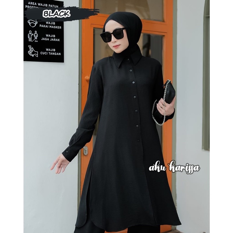 (MSB) ONE SET HARISSA DAILY TUNIK BUSUI SET RAYON UNIQLO