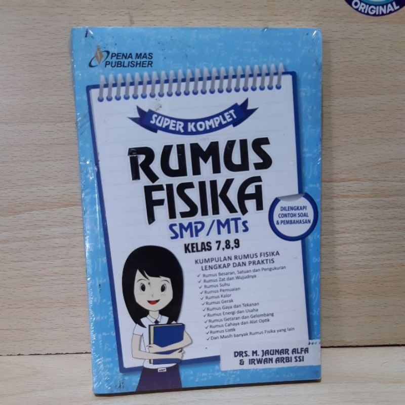 RUMUS FISIKA SMP/MTS Kelas 7,8,&9.