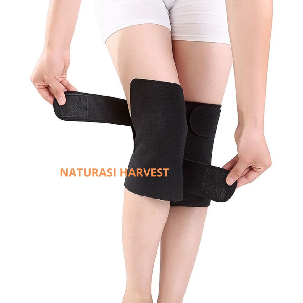 Sabuk Terapi Pemanas Lutut  Magnetic tourmaline alat terapi sakit lutut Therapy Self Heating Knee Pads