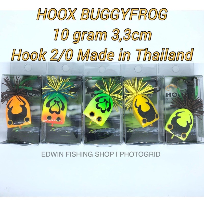 Umpan Gabus Hoox Buggyfrog Thailand
