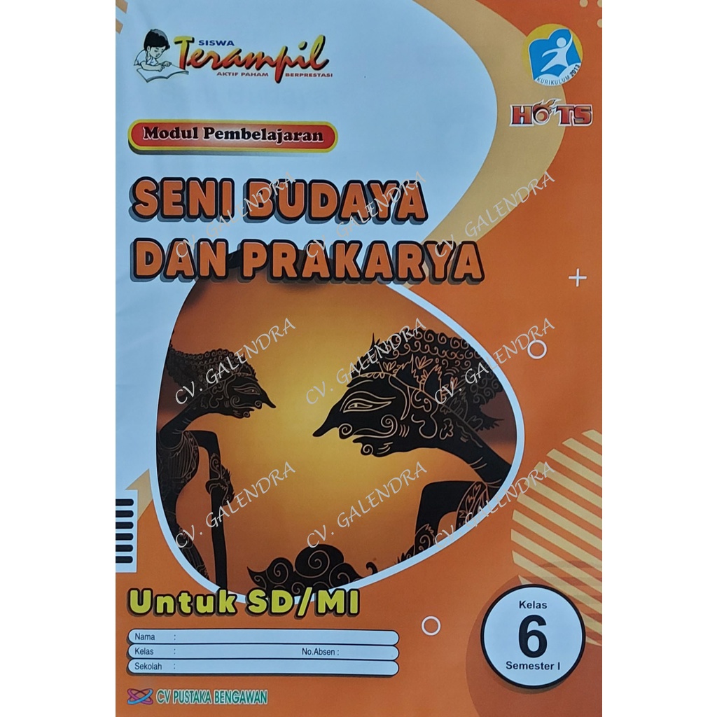 Modul SBdP Terampil SD/MI Kls 6 - Semester 1