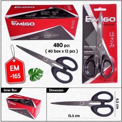 

[LLP] 361 Gunting Stainless Steel Emigo 6”