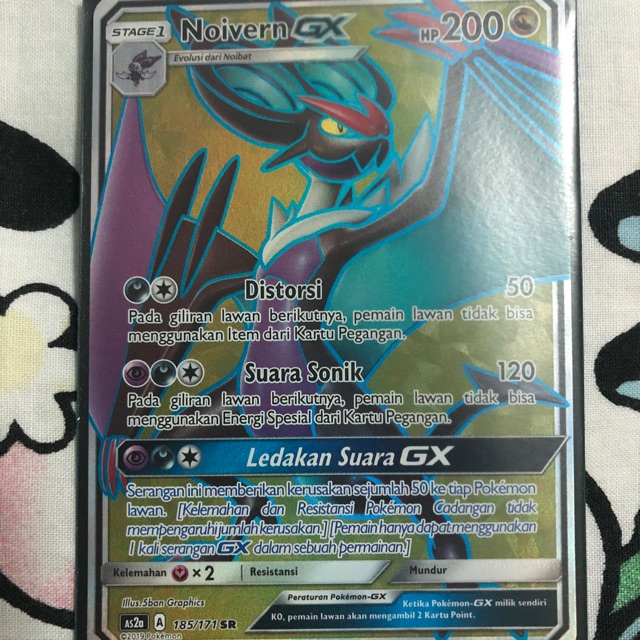 Noivern GX SR - TCG Pokemon Indonesia