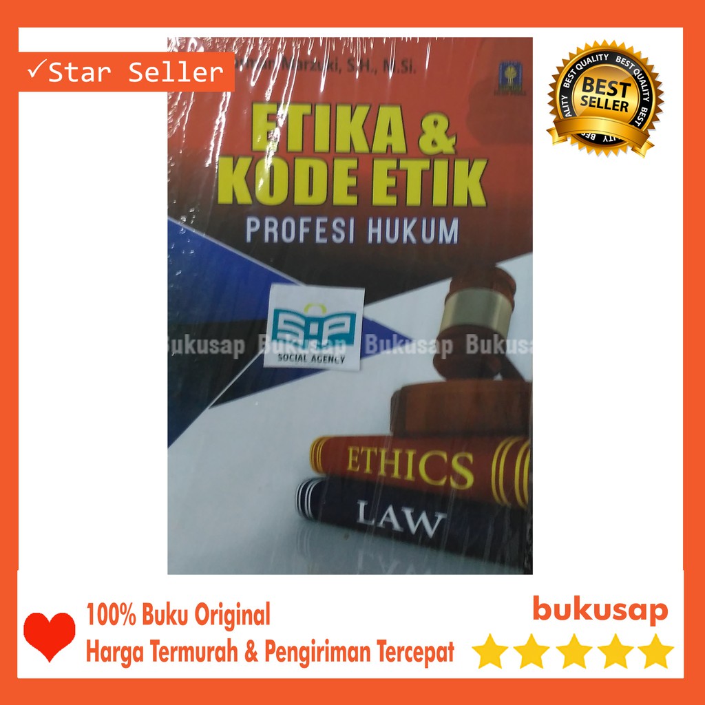 Jual Buku Etika Dan Kode Etik Profesi Hukum Suparman Marzuk Ori Shopee Indonesia