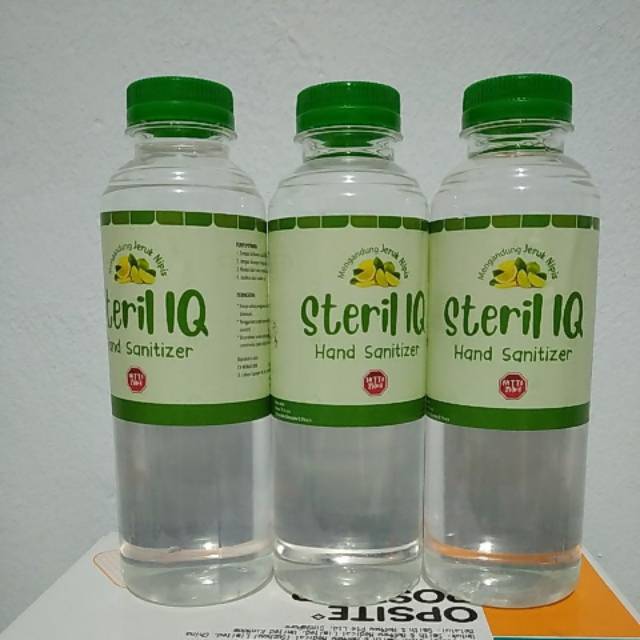 hand sanitizer steri IQ isi 250 kemasan refil