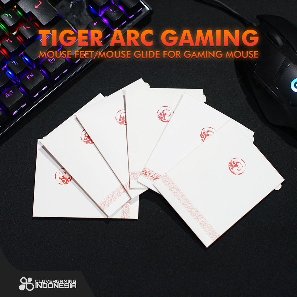 Tiger Arc Gaming Mouse Feet Razer - HyperGlide Clone Mouse Glide