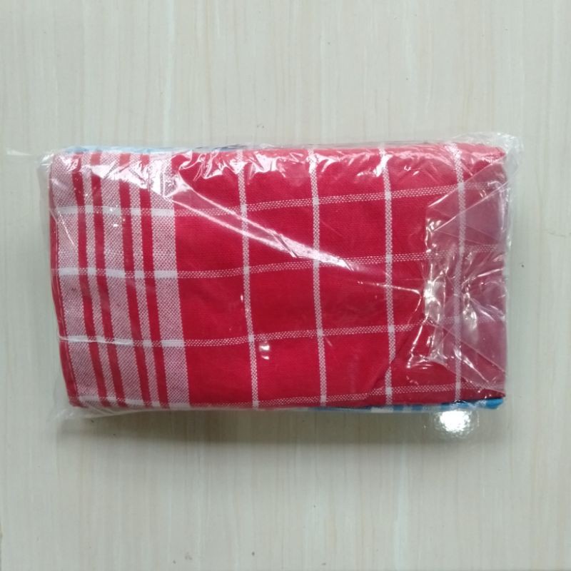 3 pcs Serbet kotak-kotak merk KJA / Serbet Warna