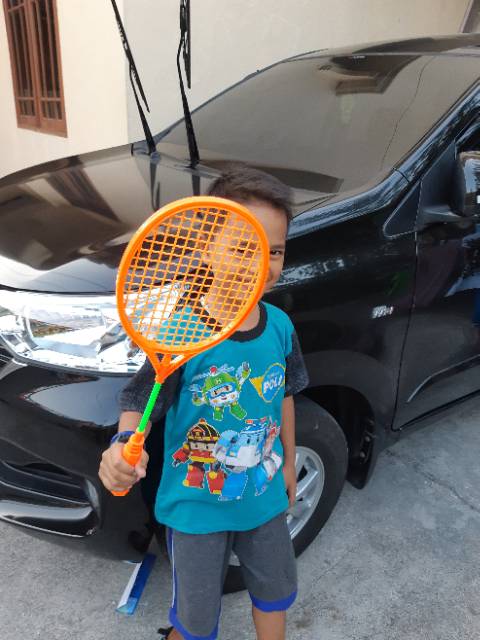 Set Mainan Raket Badminton Edukasi - Kok Bulutangkis Anak Edukatif