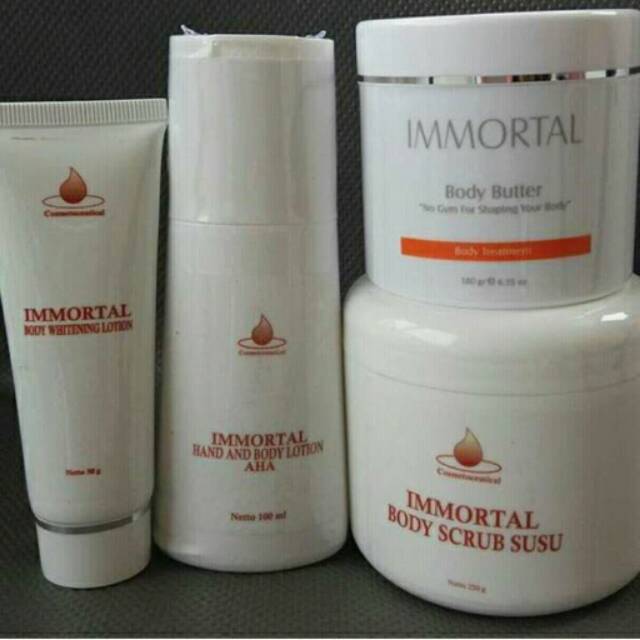 Immortal paket body whitening