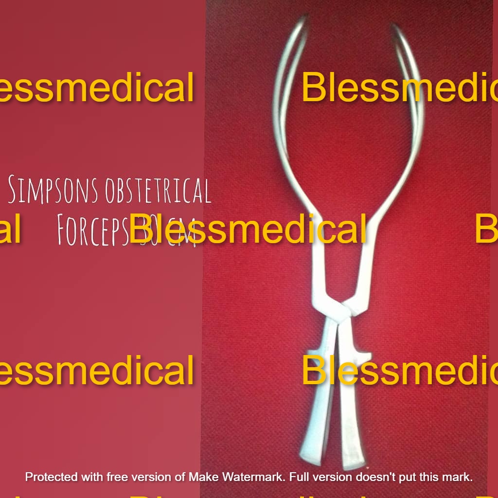 Simpson Obstetrical Forcep 30cm Premium