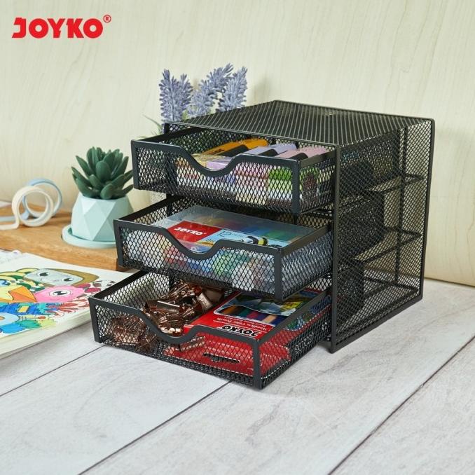 

DISKON DESK SET JOYKO DS-27/PEN HOLDER/TEMPAT ALAT TULIS JARING LACI SUSUN STOK TERBATAS