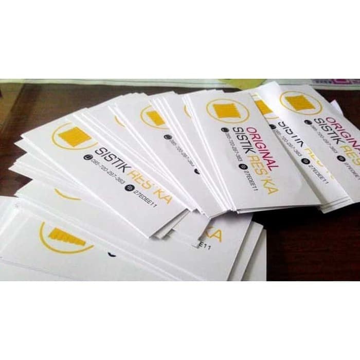 

Grosir Cetak Stiker Vinyl / Transparan A3+ - GLOSSY Keren