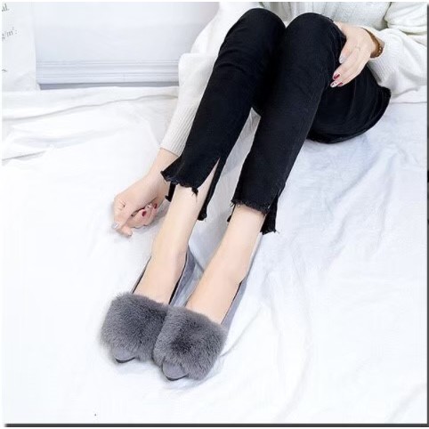 Flat Shoes Wanita Dewasa | Flat Shoes Fluffy