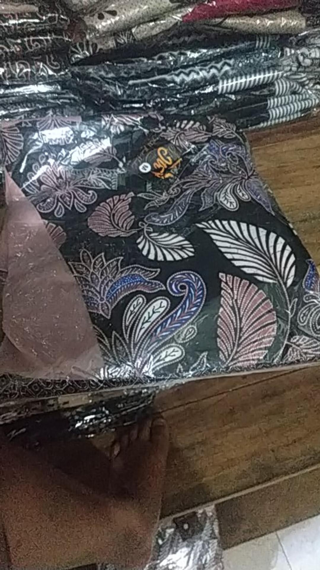 Batik Wanita Asj Sa Hrb026 Kenongo Kemeja Tosca Pendek