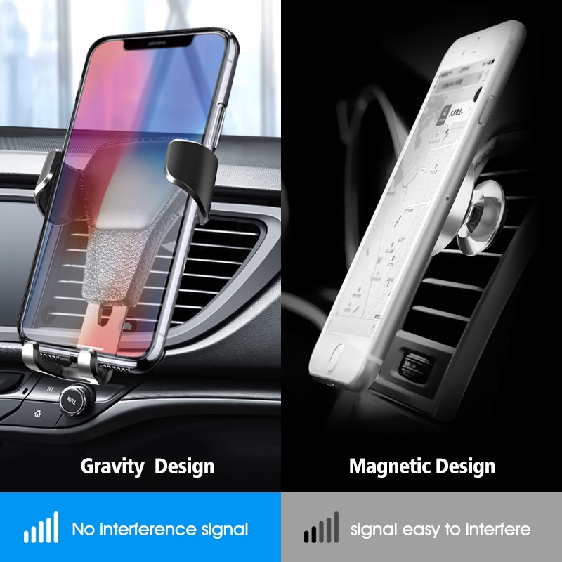 Fonken Bracket Gravitasi Dudukan Handphone Iphone Huawei Samsung Oppo Vivo Xiaomi Universal Untuk Dashboard Mobil