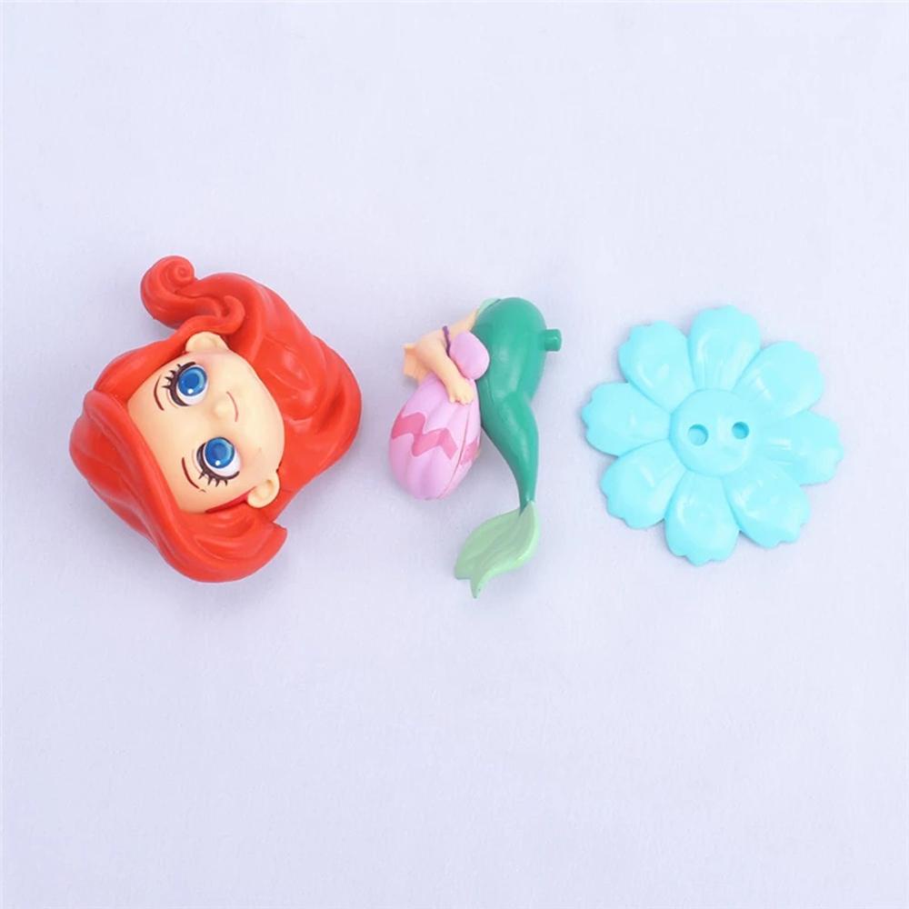 Lanfy Princess Action Figure Hadiah Natal Mainan Anak Figure Mainan Princess Belle PVC Snow White