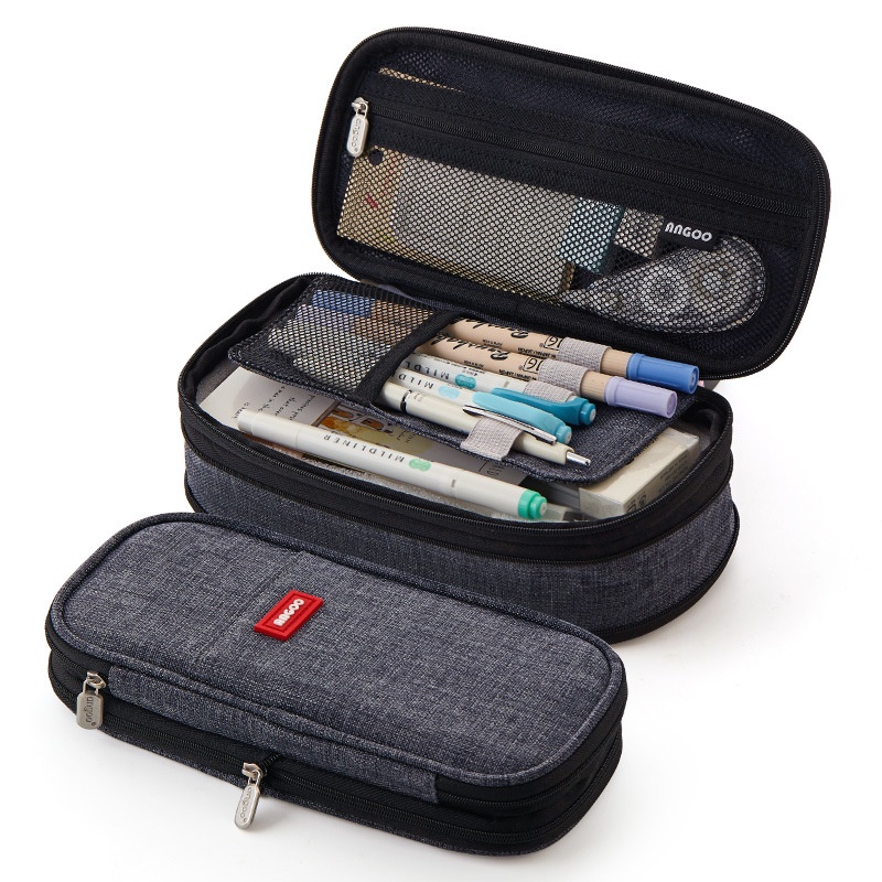 

Large Capacity Pencil Case Stationery School Supplies Pencil Cases Pouch Office Desk Storage Bag Stu