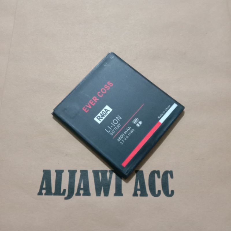 Baterai Bt Batre Battery Cross Evercoss R40A Original Battery Hp