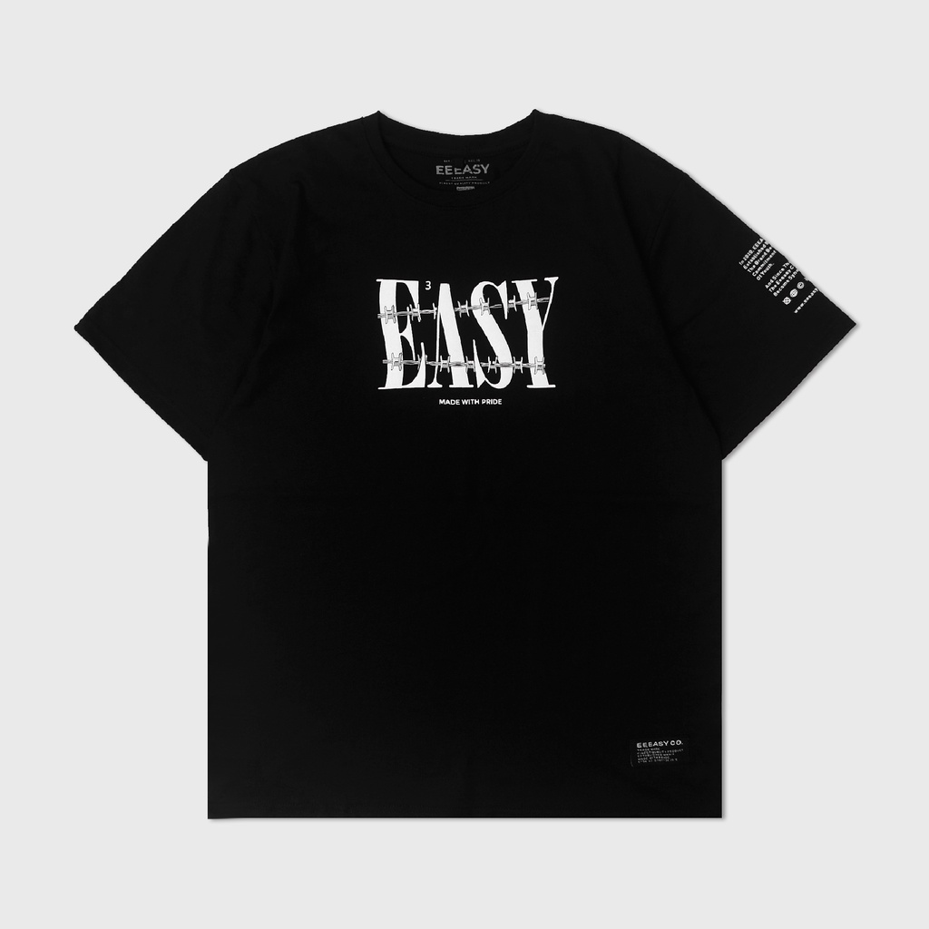 Eeeasy T-shirt Wired Black