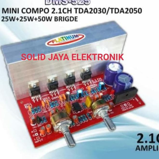 93tz kit power mini compo 2.1 channel hi fi stereo amplifier dms525 dms 525 ulbh