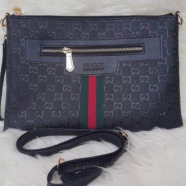 Promo READY STOK ||TIDAK PO Tas import gucci embos Tas Import batam Clutch sling bag selempa Limited