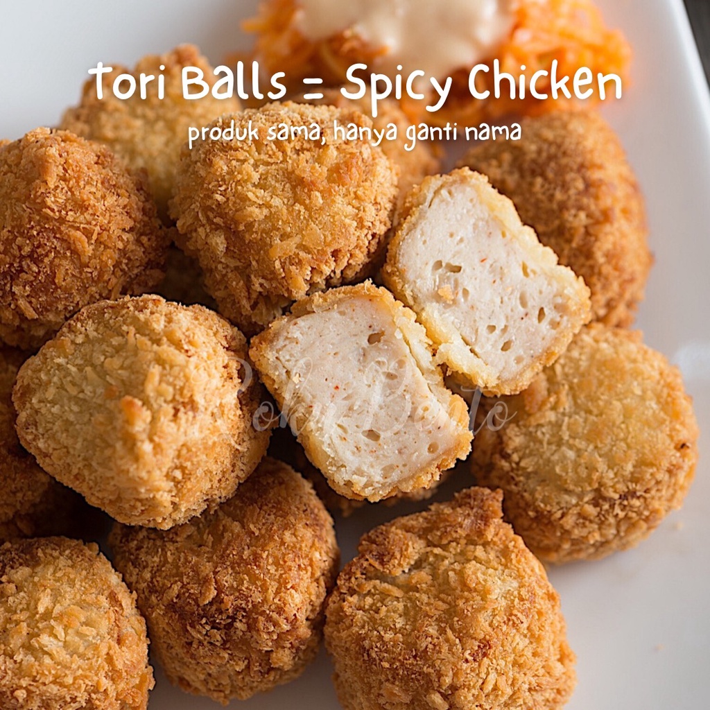

Tori Ball Roku Bento BSD Frozen Nugget Homemade Tangerang (Spicy Chicken)