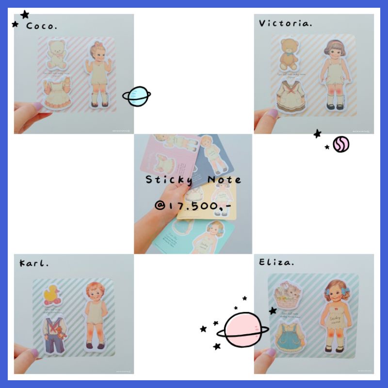 

STICKY NOTES KOREA MURAH CUTE GIRLY