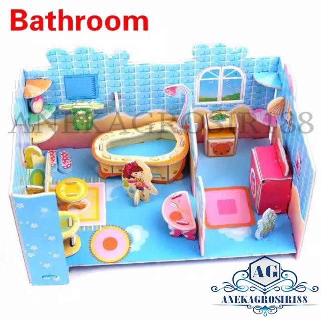 Mainan Puzzle Anak DIY 3D Ukuran Besar 930