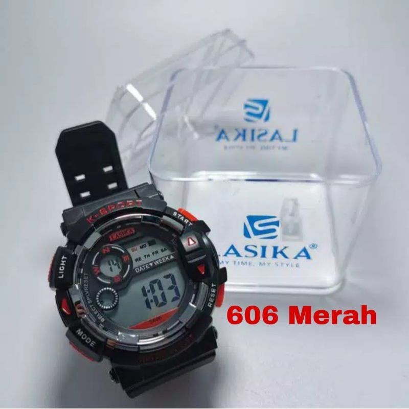 Jam tangan Jumbo pria wanita Anti air incloude Box