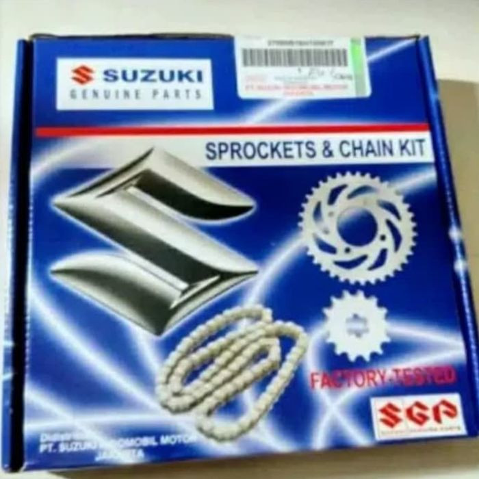 GEAR SET SUZUKI SATRIA FU 2012 KE BAWAH BARANG ORI SGP (Kode 005))