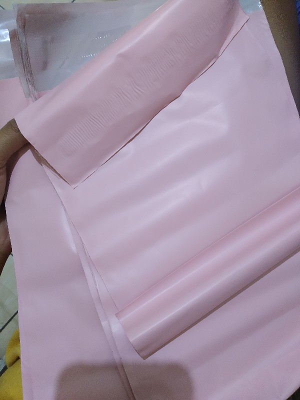 Polymailer Premium 17x30cm - Pink Muda, Kuning, Biru