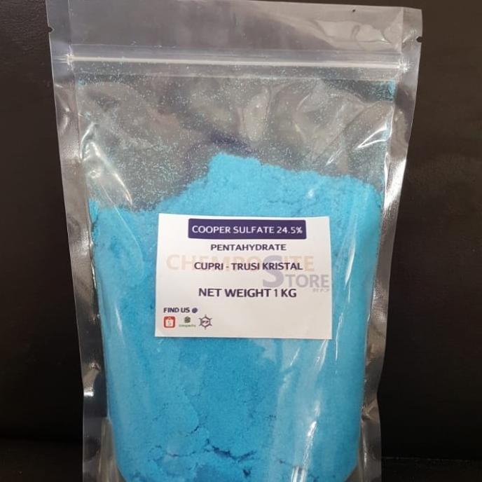 

copper sulphate / cooper sulfat / prusi / trusi bubuk 1kg