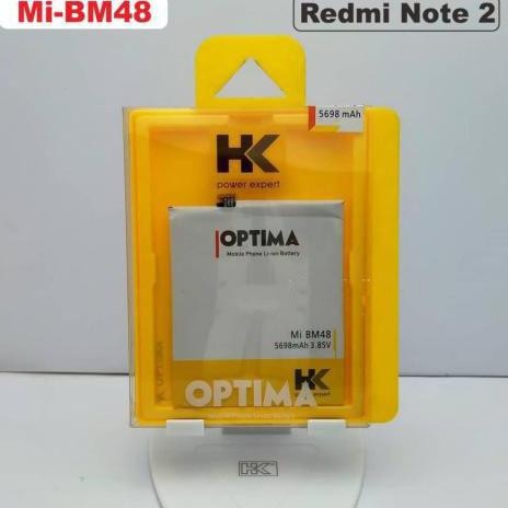 Baterai HK Optima Mi BM48 / Redmi Note 2 Double Power