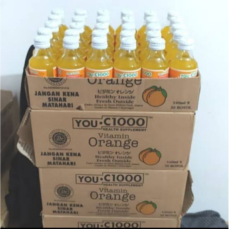 

You C1000 ORANGE 1 BOX / 1 Karton Isi30 Botol @140ML