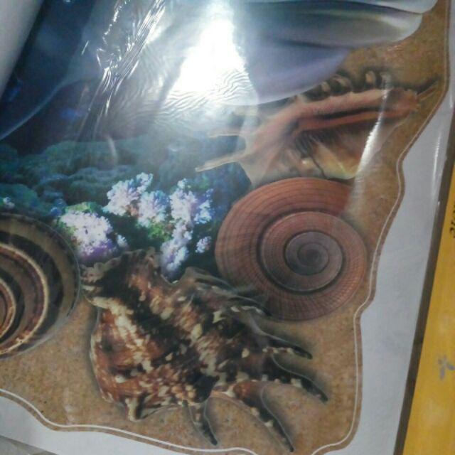 Xl8126 Floor Sea Walstiker Wallsticker 60x90
