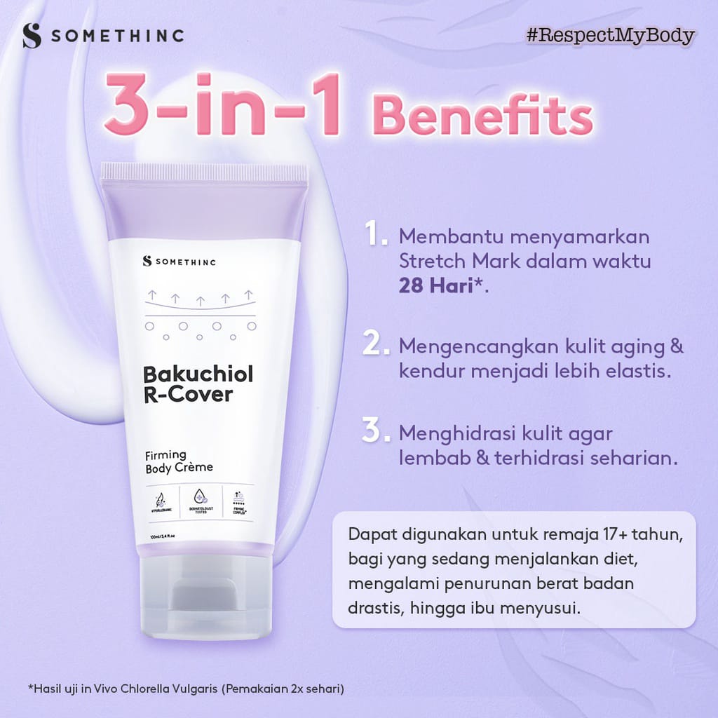 Somethinc Bakuchiol R-Cover Firming Body Crème 100ml