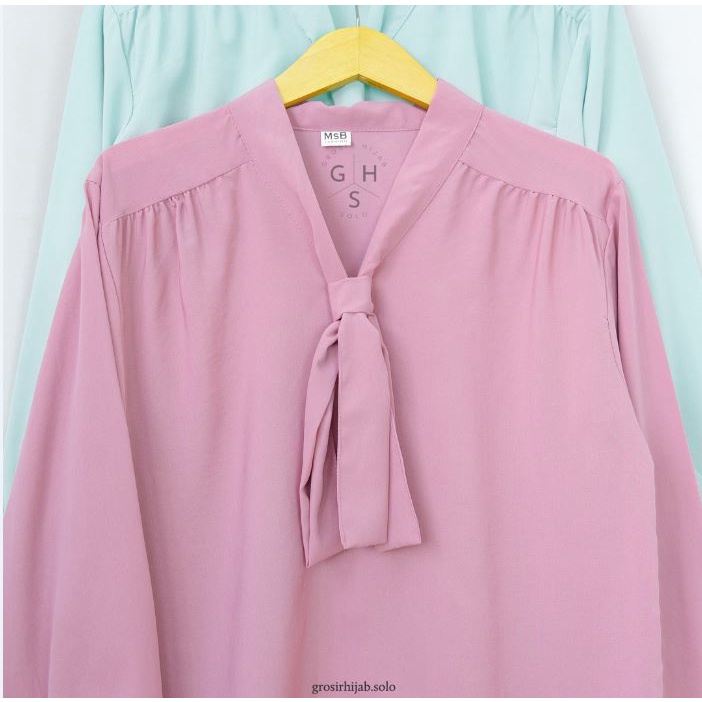 (MSB) BLOUSE VENNYA DAILY BLOUSE WOLFIS ATASAN WANITA