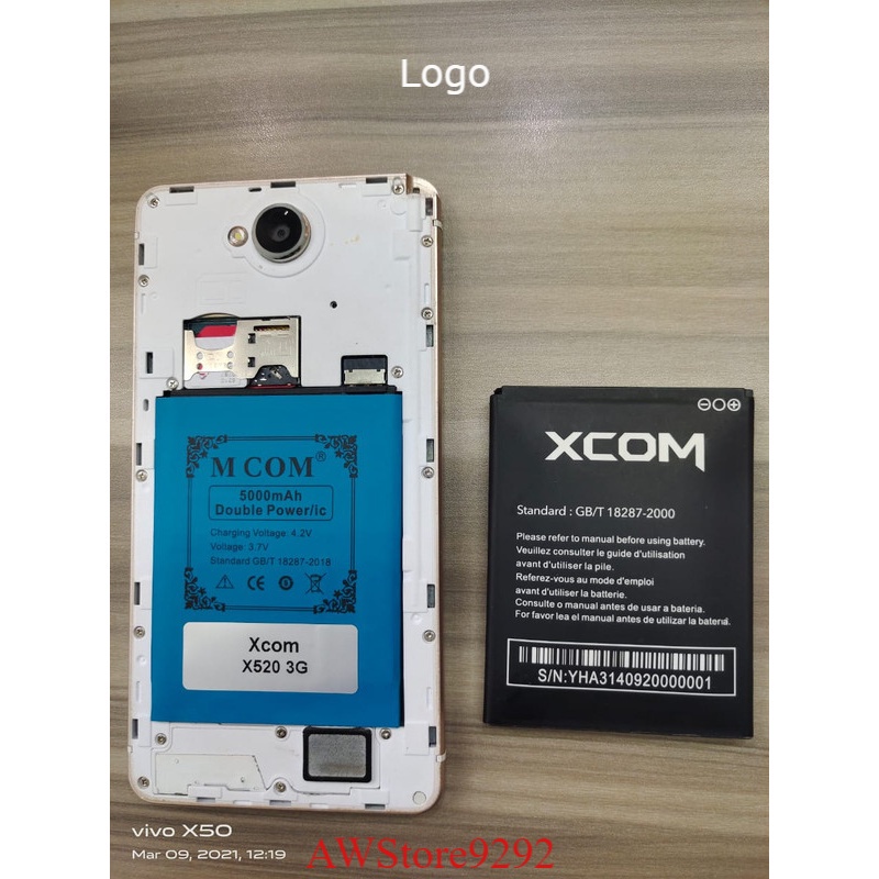 Mcom Battery Batre Baterai Double Power Mcom Xcom X520 3G