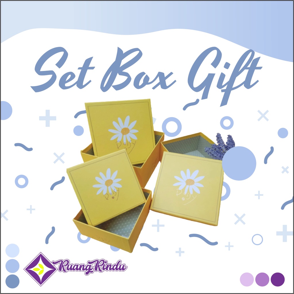 

SET BOX GIFT/ SET KOTAK KADO 3 IN 1