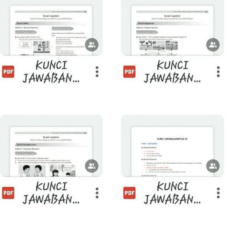 Kode F895 Kunci Jawaban Sd Bupena K13n Kelas 1 6 Tema A D Penerbit Erlangga Shopee Indonesia