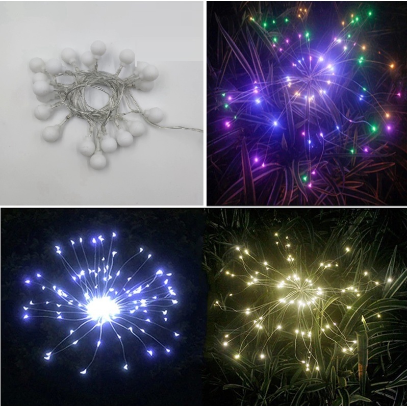 Lampu Hias Fairy String Light 80 LED 220V 10 Meter Model Ball - YJT80L