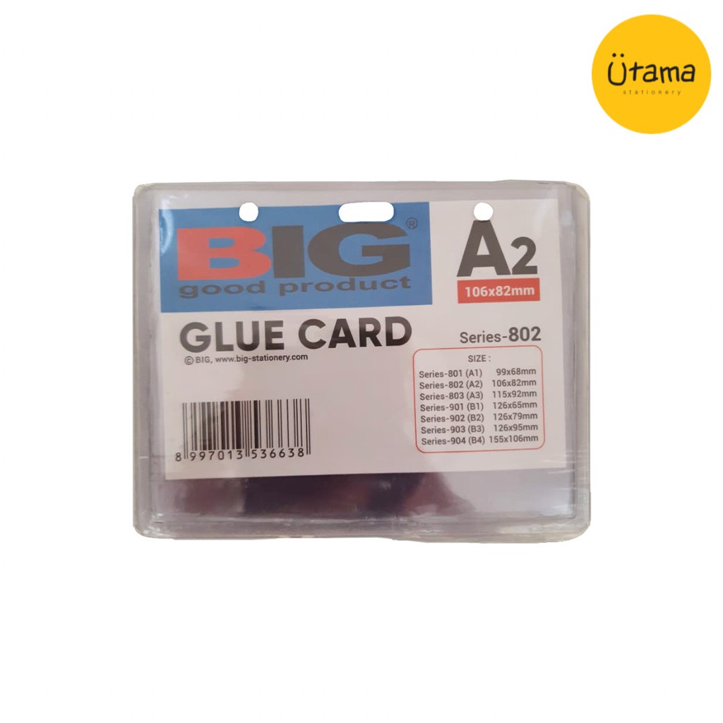 

ID Card Case BIG A2 (Landscape/Horizontal)/Plastik ID Card/Name Tag Holder/Nametag