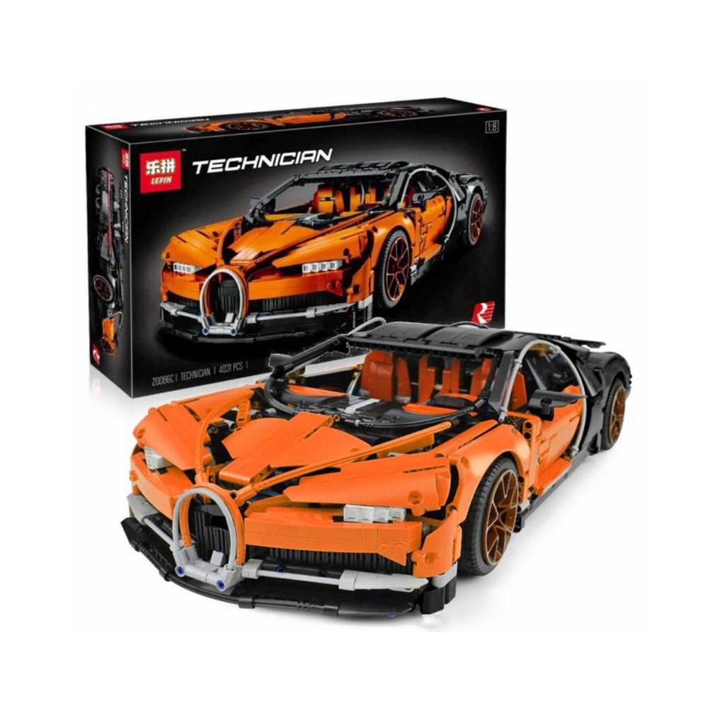 lepin bugatti orange